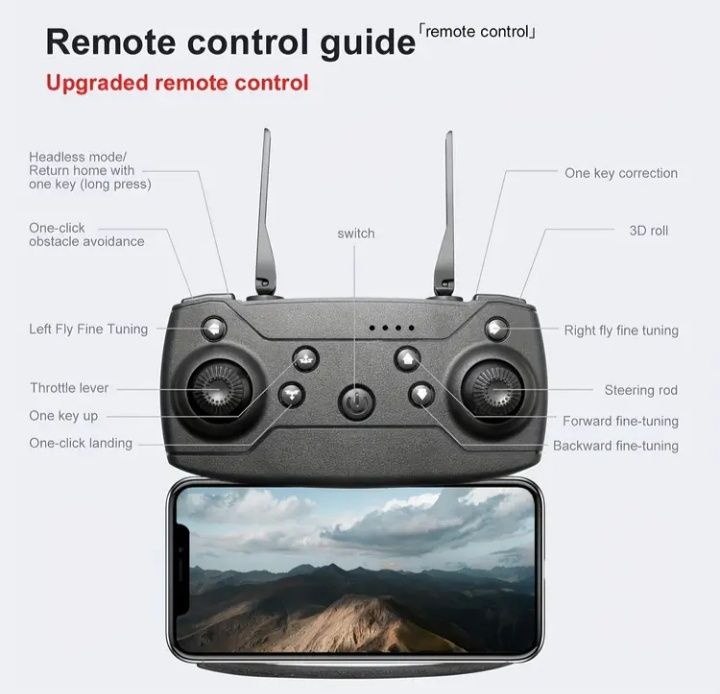 Rewelacyjny dron e99 NOVA dla początkujących!