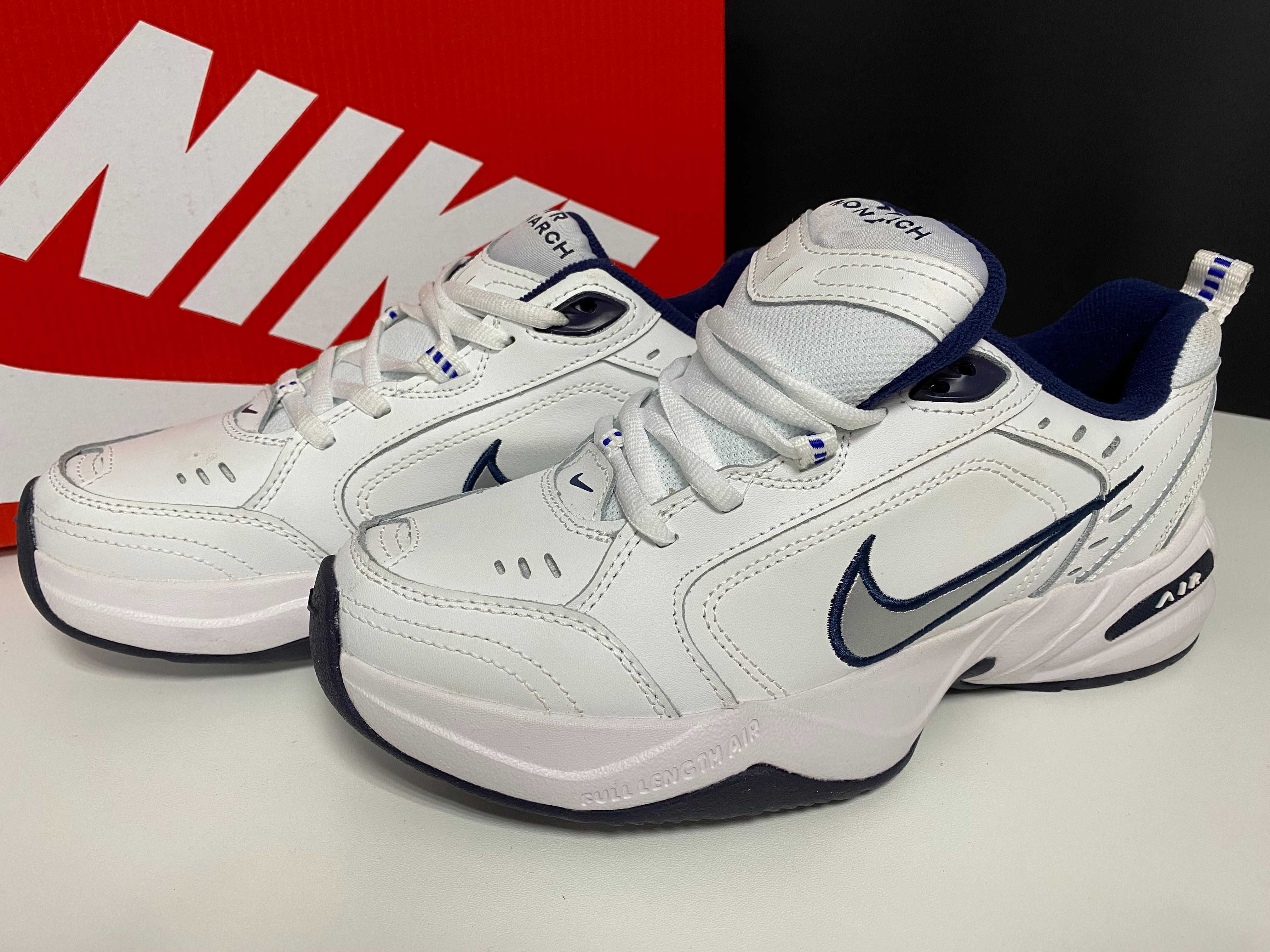 Кросівки Nike Air Monarch white/blue (41-46) код 39