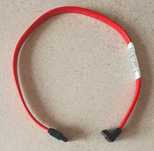 Kabel SATA 26cm kątowy