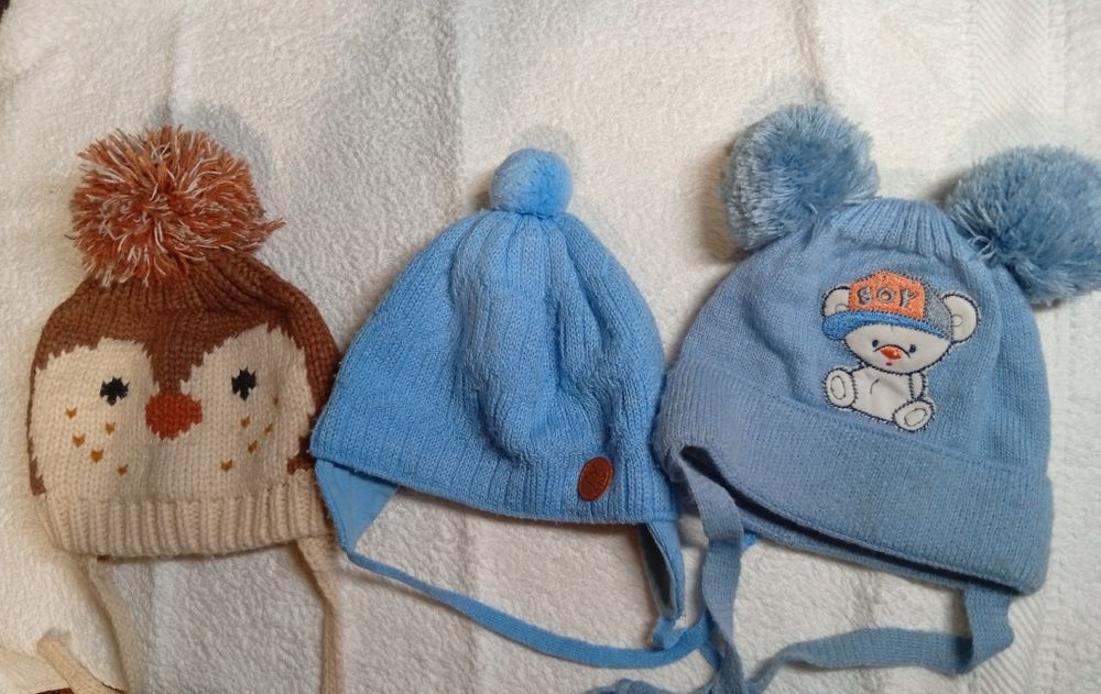 Шапка дитяча на хлопчика