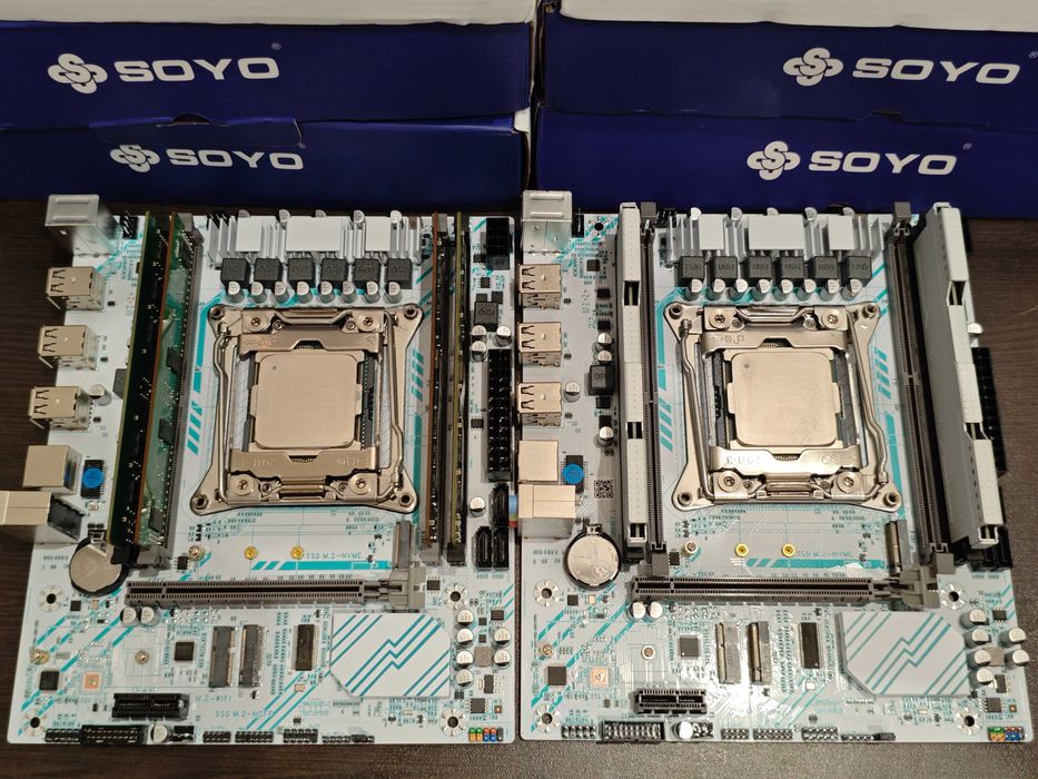 Комплект X99 2011v3 + 2630v4 + cooler / 2660v3 2660v4 DDR4 ОЗУ 16Gb