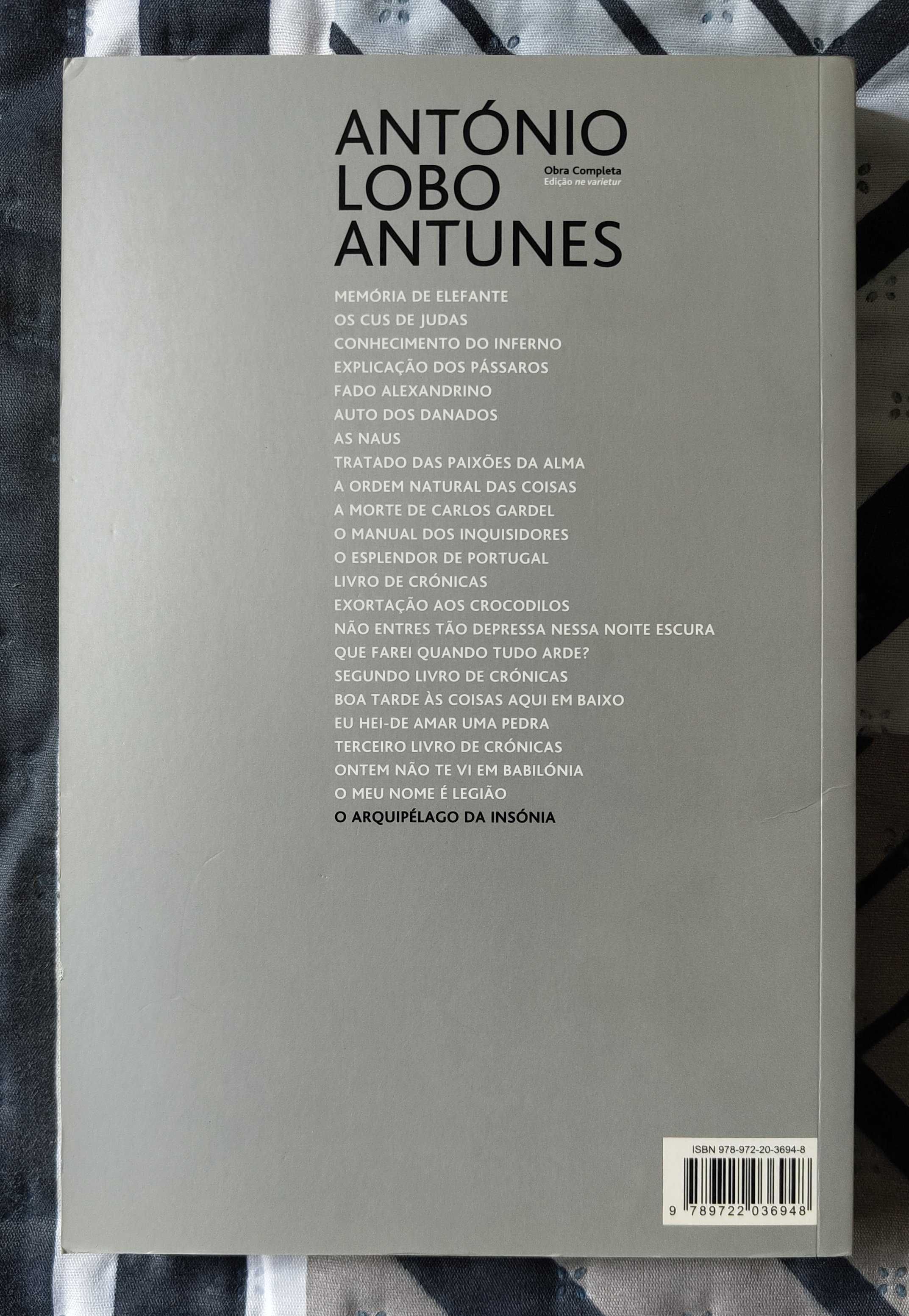 O Arquipelago Da insonia - Antonio Lobo Antunes
