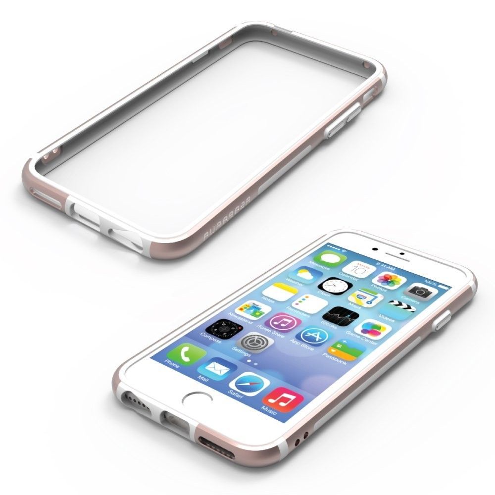 Etui PureGear do iPhone 6/6s/7 GlassBak 360 Rose Gold