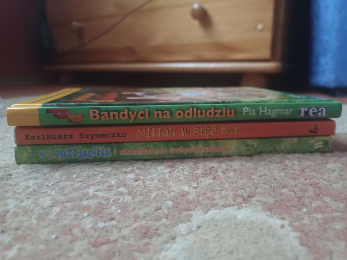 Książki dla dzieci - zestaw 3 książek