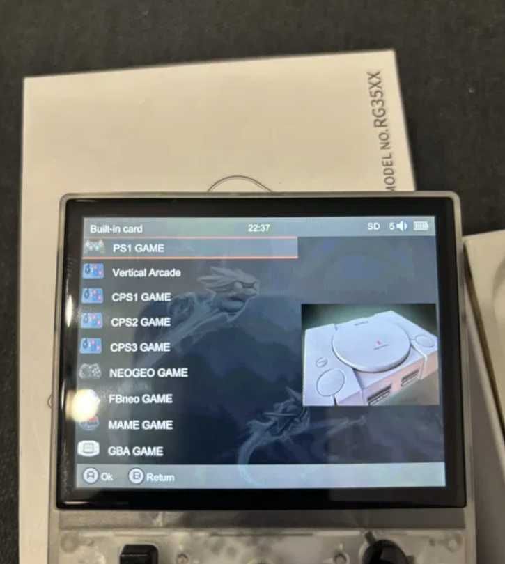 Nowa konsolka Anbernic RG35 XX z kartą 64gb