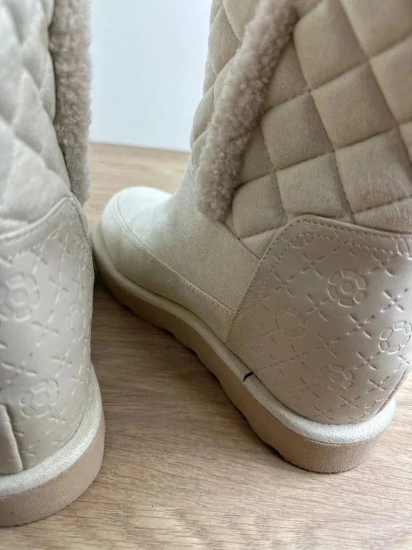 ORYGINALNE BUTY Buty śniegowce bezowe r. 36 Anna field