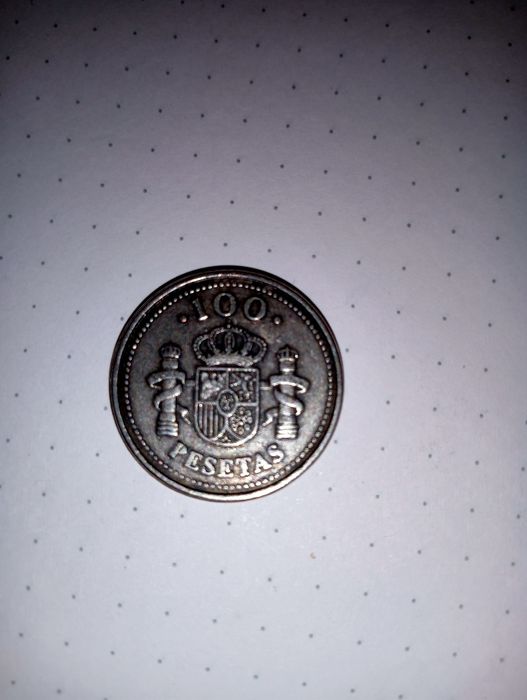 Peseta Francisco gaudilho! Rey de Espanha