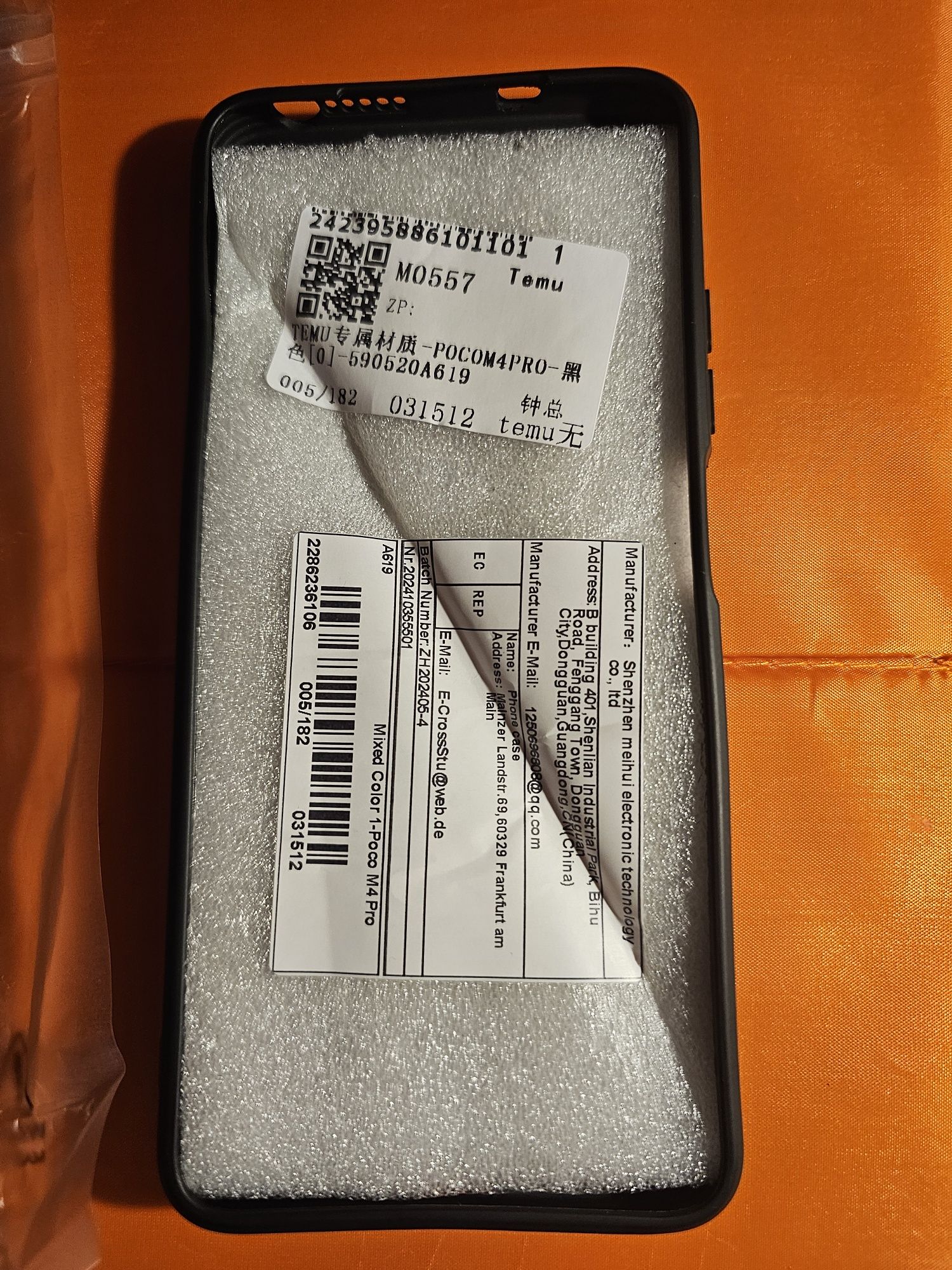 Etui case plecki na telefon poco m4 pro