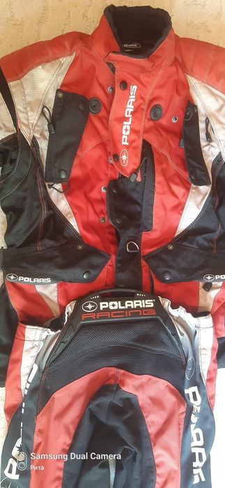 мотоформа мотокомбинезон polaris рост 180см разм 50 целый чистый
