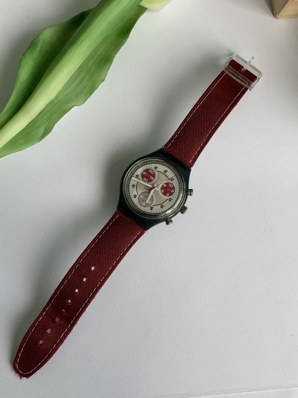 Годинник вінтаж 1995 Swatch Chrono SWEET DELIGHT