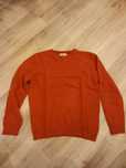 Camisola de lã laranja springfield