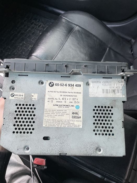 Рідна магнитола бмв е46