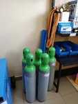 WYMIANA BUTLI z gazem Ar/Co2 (mieszanka), ARGON,8L, 150bar,legalizacja