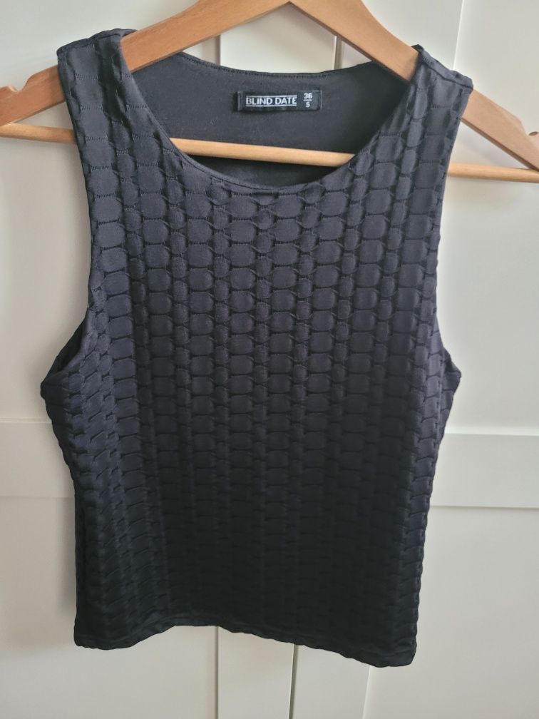 Bluzka crop top S