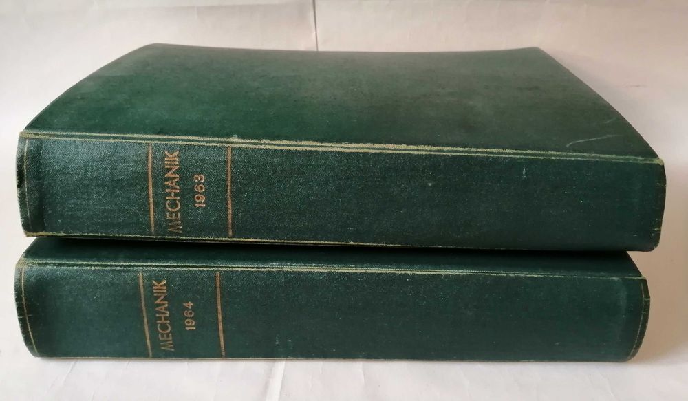 MECHANIK Miesięcznik Naukowo-Techniczny 1-12/1963 -1-12/1964 w oprawie