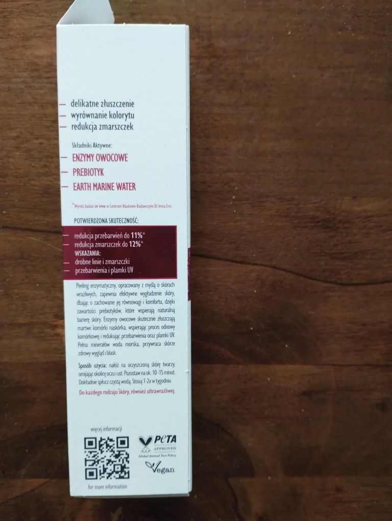 Dr Irena Eris Agenity Balance Enzymatyczny peeling wygładzający