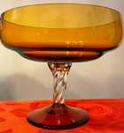 Taça vidro vintage