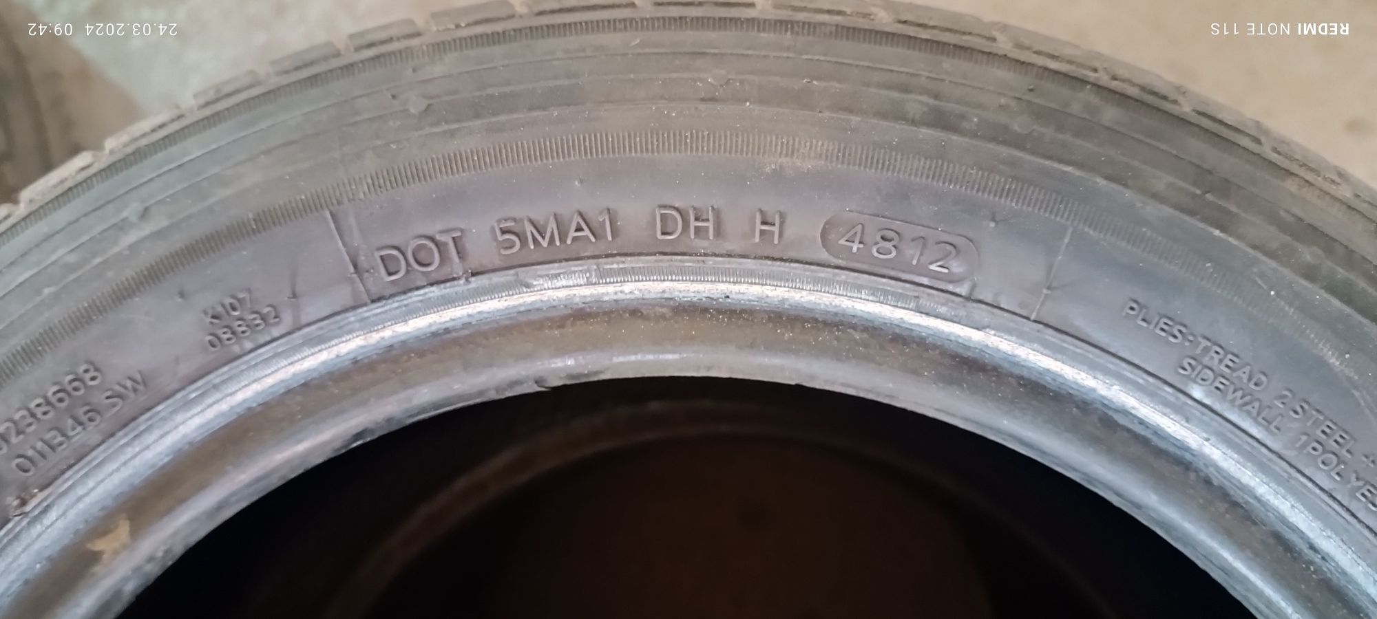 Продам 4 колеса літо 195/50 r15 HANKOOK korea 
М.Сміла.
Тільки самовив