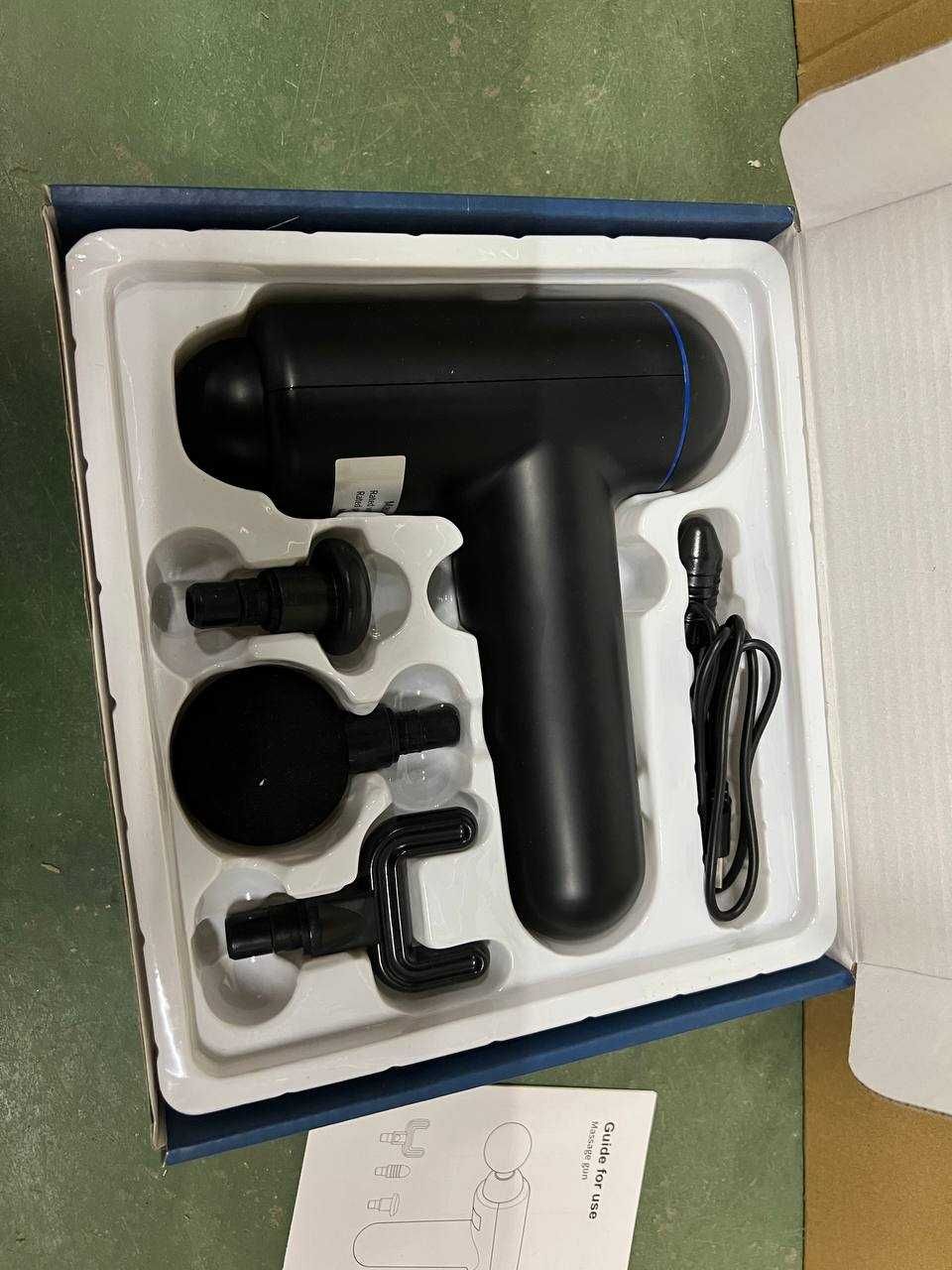MINIE Professional Massage Gun Pistolet do masażu + 4 końcówki