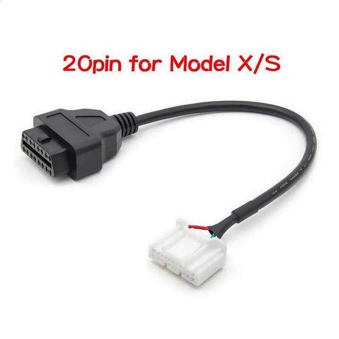 Переходники OBD2 -Tesla 12-20-26 PIN Tesla Model S-S/X-3/Y 2013 и выше
