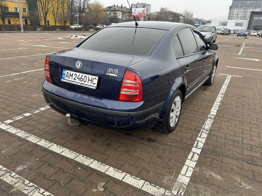 Skoda SuperB 2002 1.8T ГБО