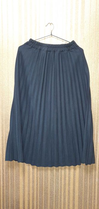 Юбка плиссе, чёрная