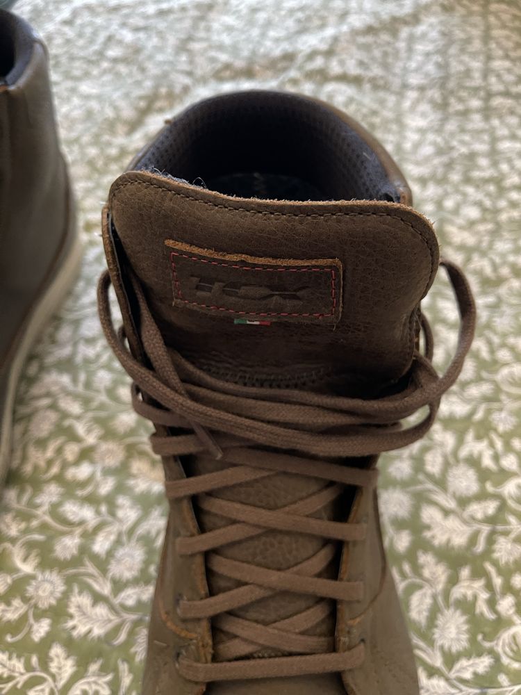 Bota para mota TCX GTX - castanha