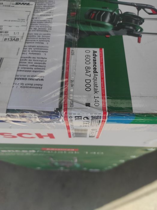Myjka wysokociśnieniowa Bosch Advanced Aquatak 140.    06008A7D00 nowa