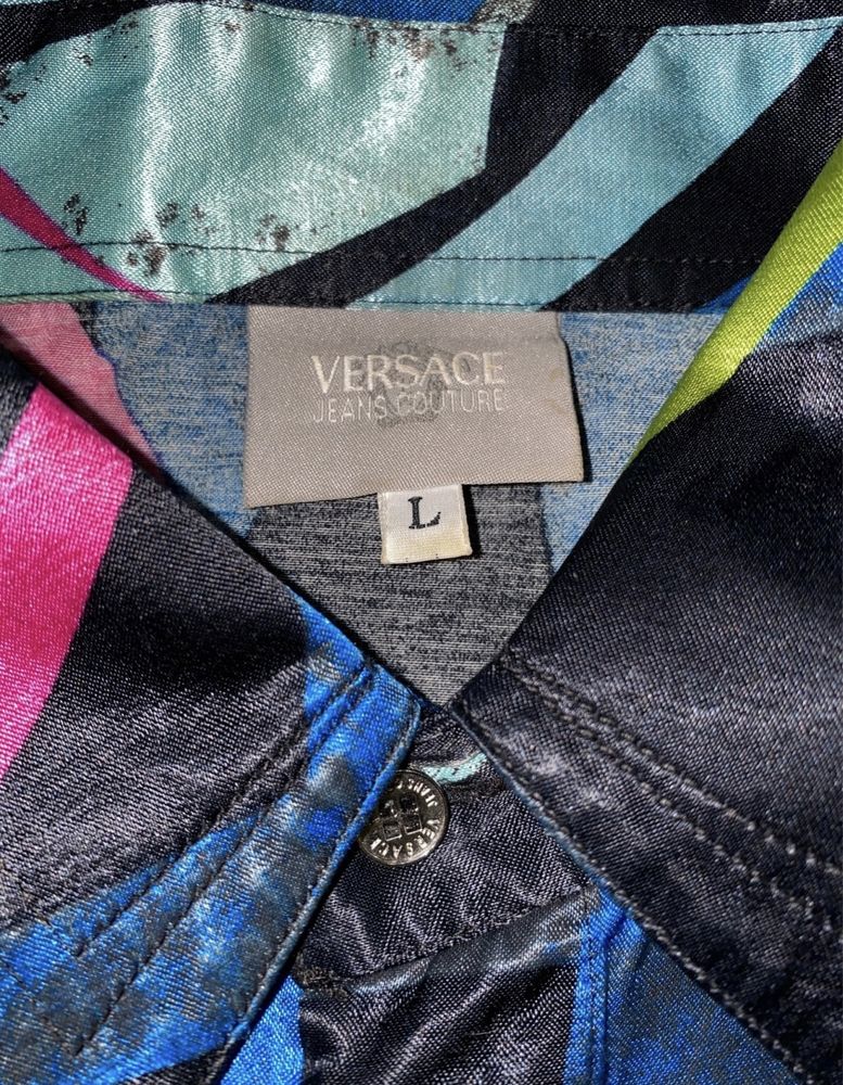 Рубашка Versace винтаж 90е
