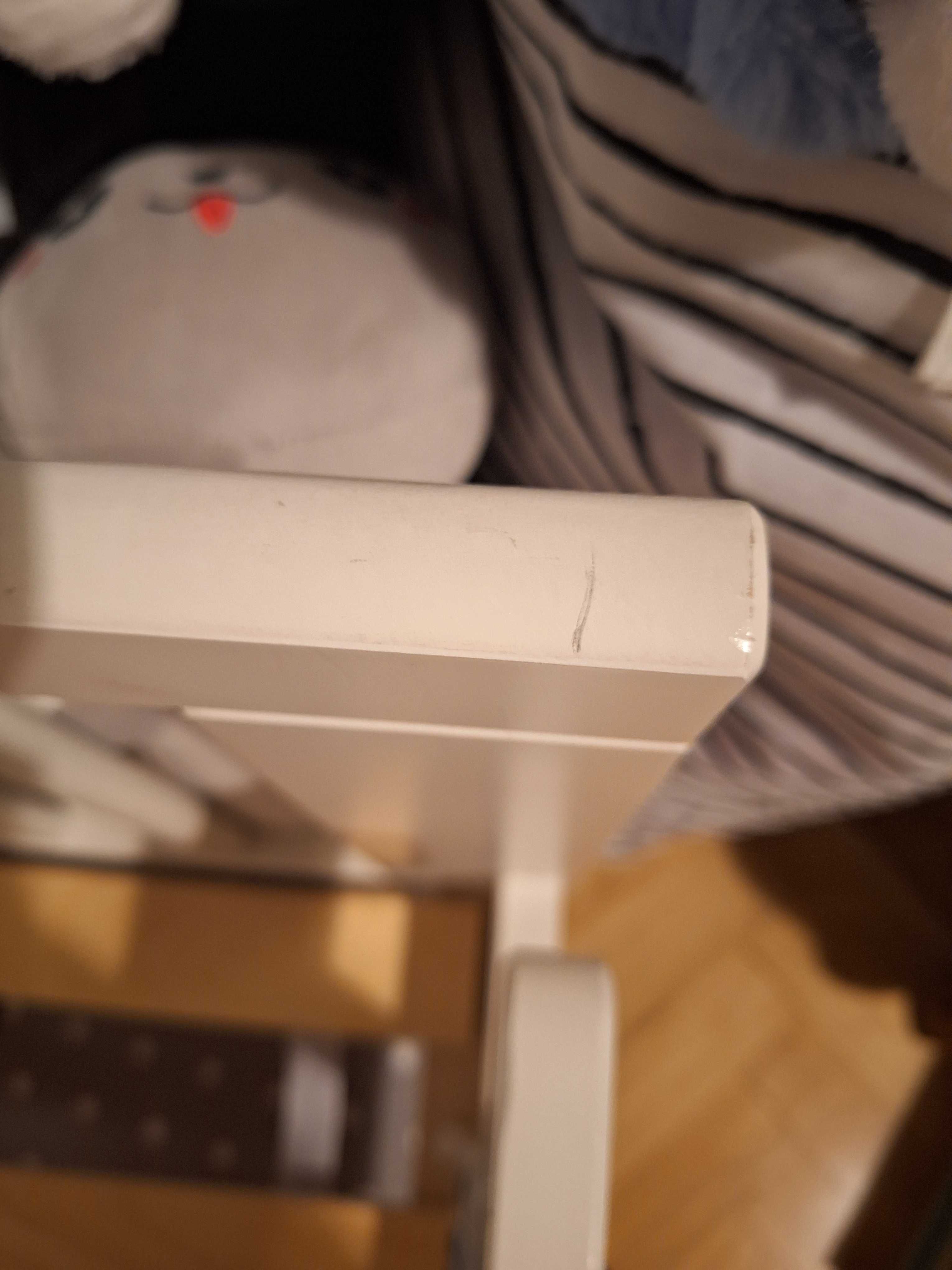 Łóżko Ikea Gulliver 70x160cm białe z materacem Hevea Junior