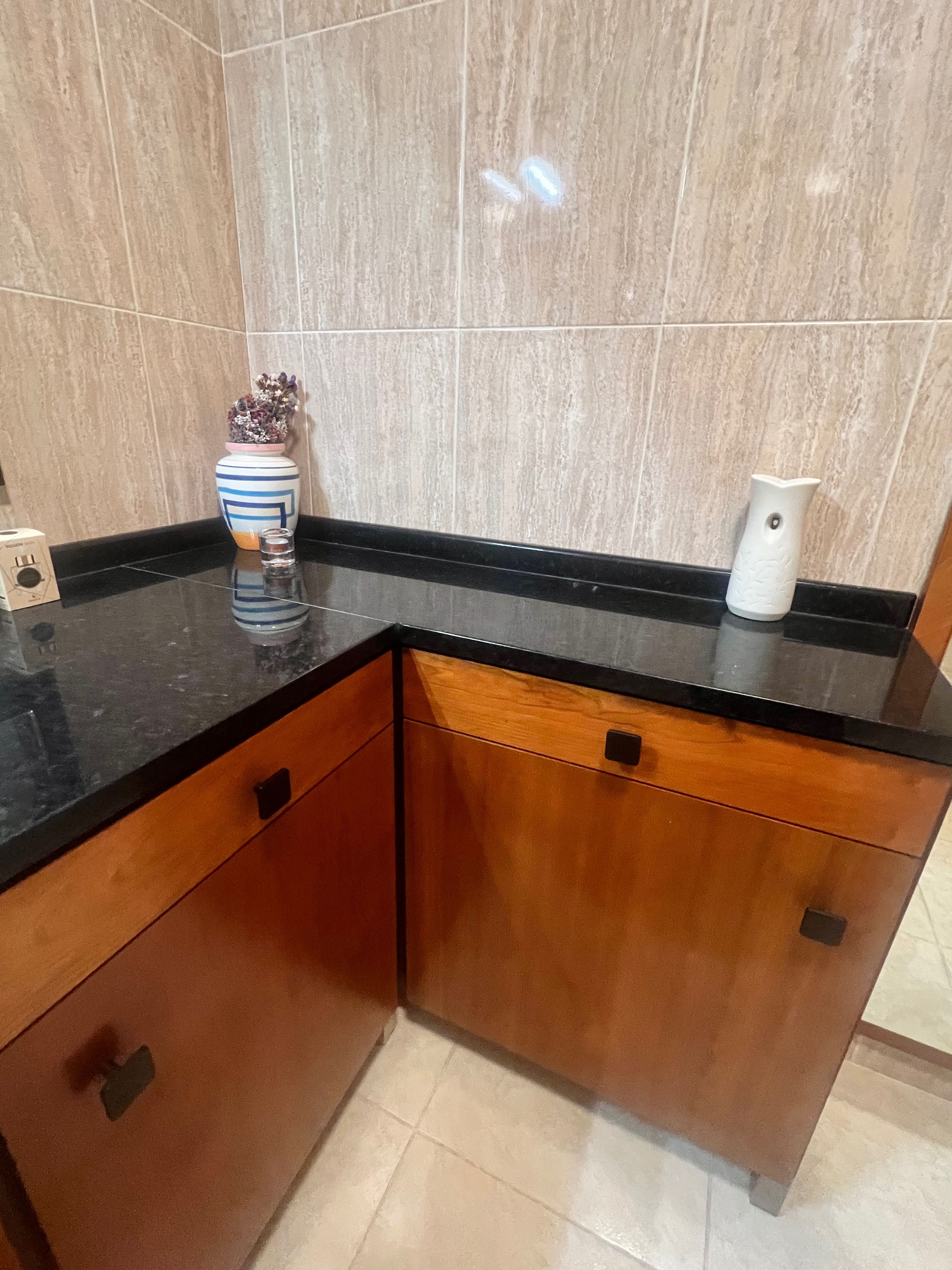 Móvel WC como novo MADEIRA cor cerejeira