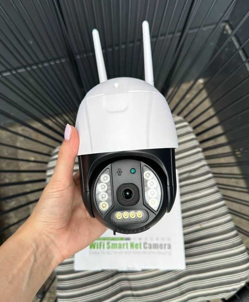 Уличная IP 4G камера видеонаблюдения поворотная для улицы с сим-картой