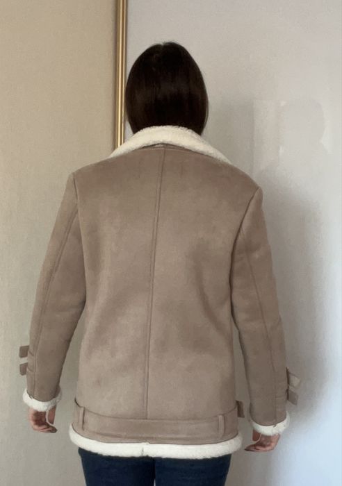 Дублянка авіатор бежева
