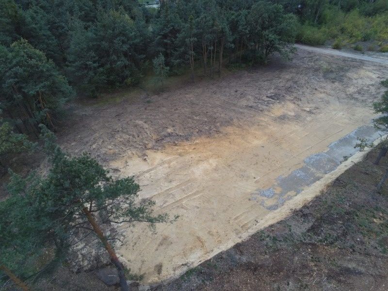 Piękne dzialki  Mielec otoczone lasem