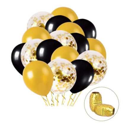 Nowe balony dekoracje urodzinowe   impreza  halloween złote