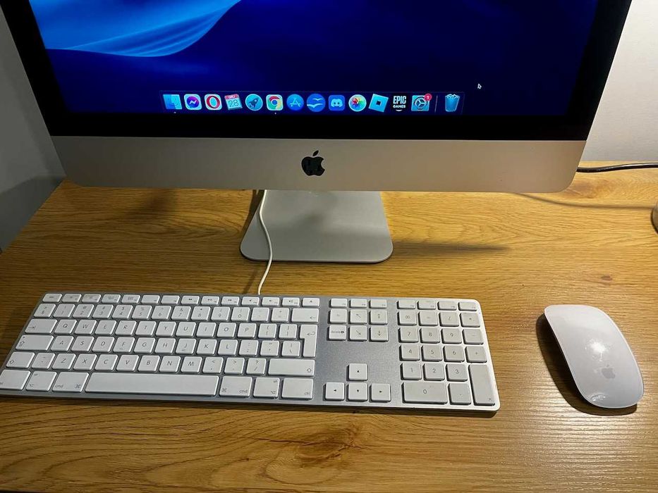 Apple iMac 21.5 Late 2013 i5 8GB dysk 1TB MacOS / Windows Warszawa