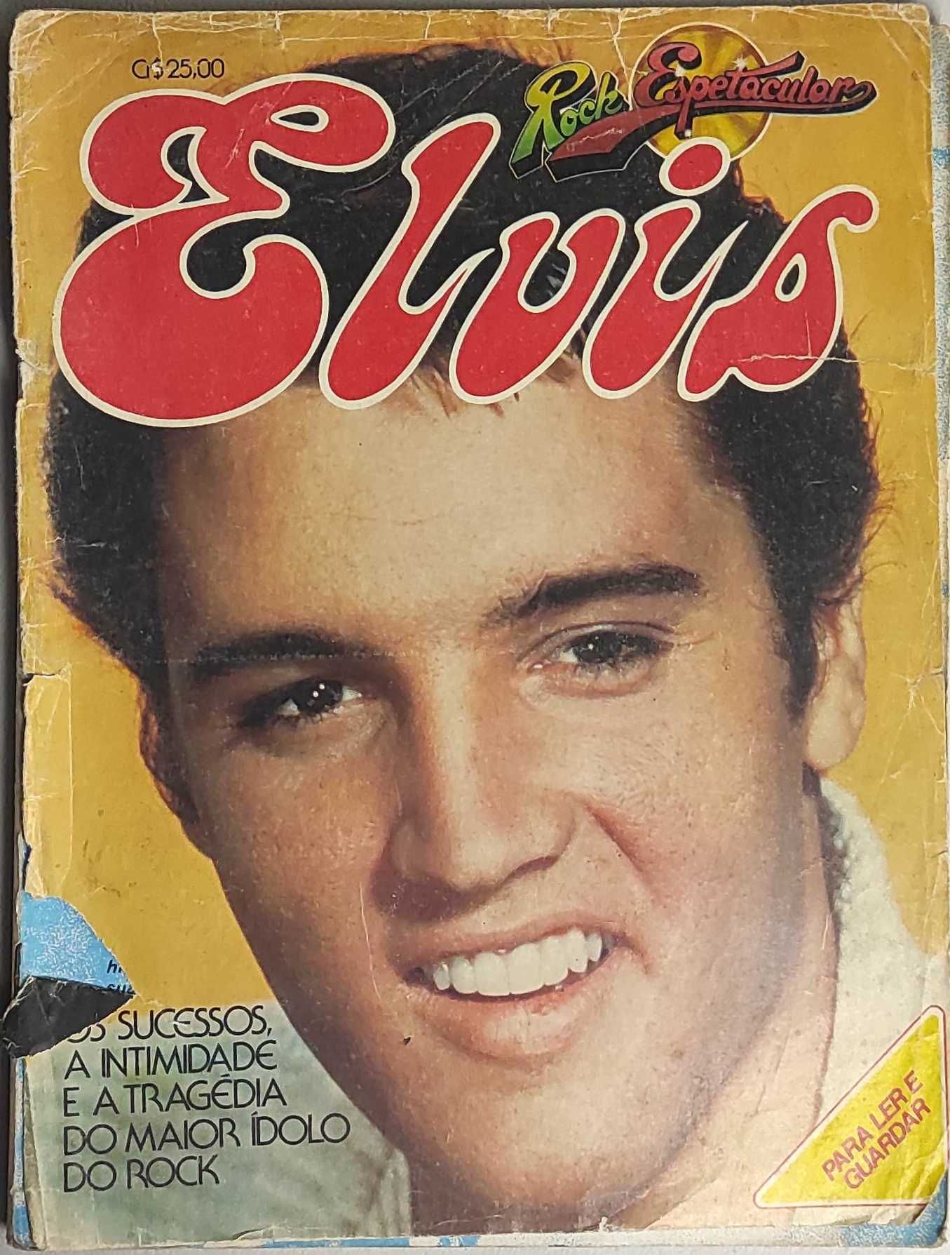 Jornal e Revistas - Elvis Presley (ler Anuncio)