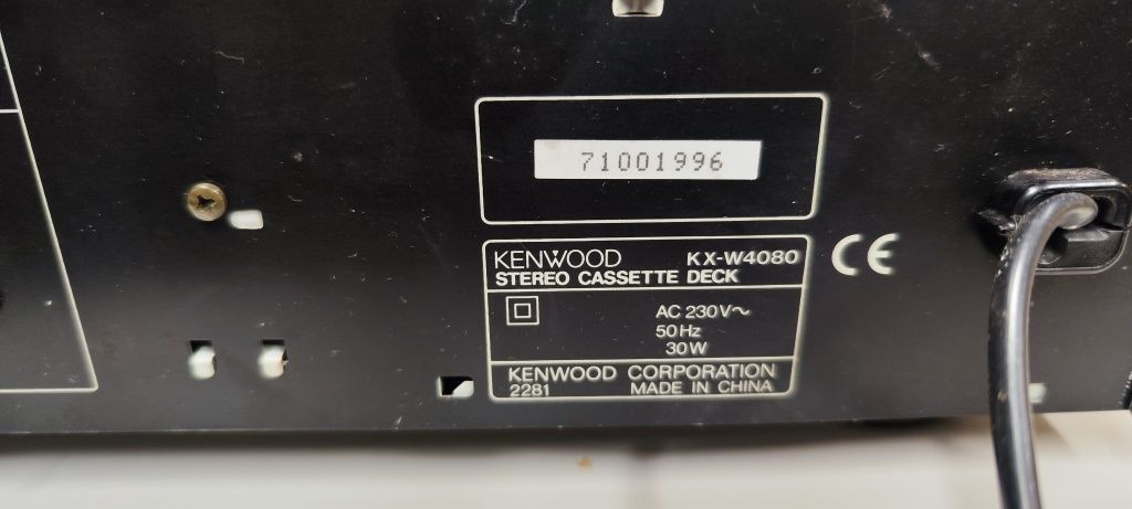 Magnetofon dwukasetowy KENWOOD