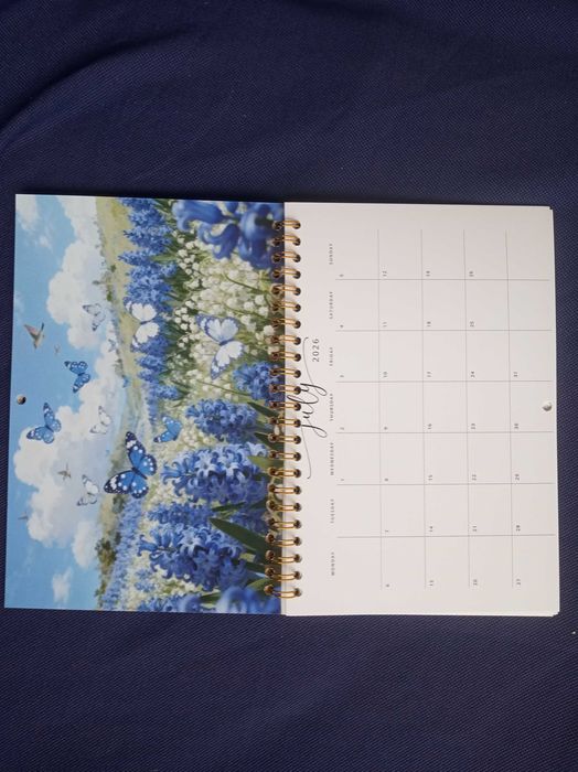 Zestaw 2 kalendarzy 2026 biurkowy i ścienny