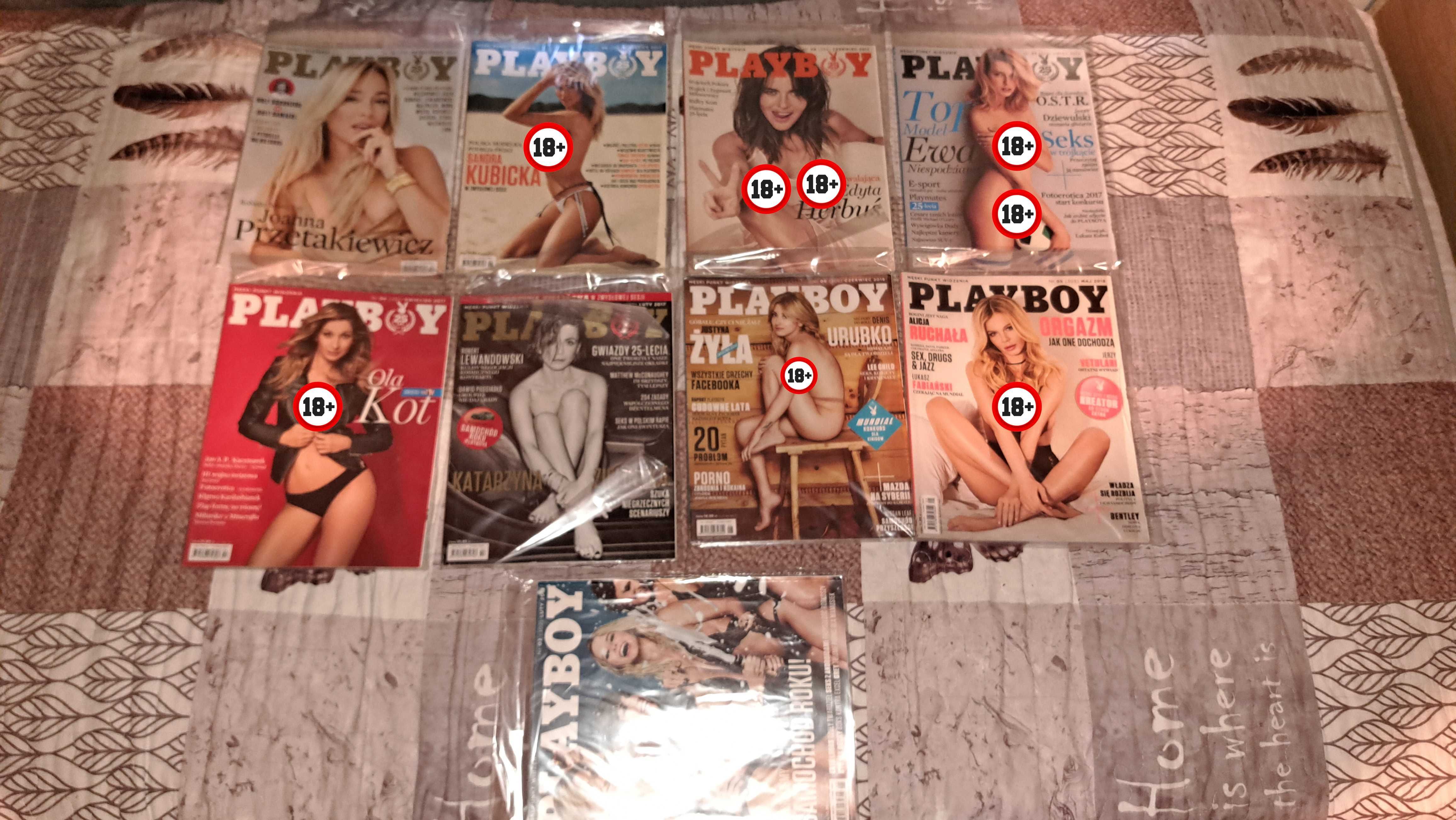 Czasopisma Playboy - 1998 do 2018 (75 Egzemplarzy)