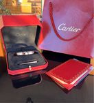 Bransoletka w etui plus torebka Cartier