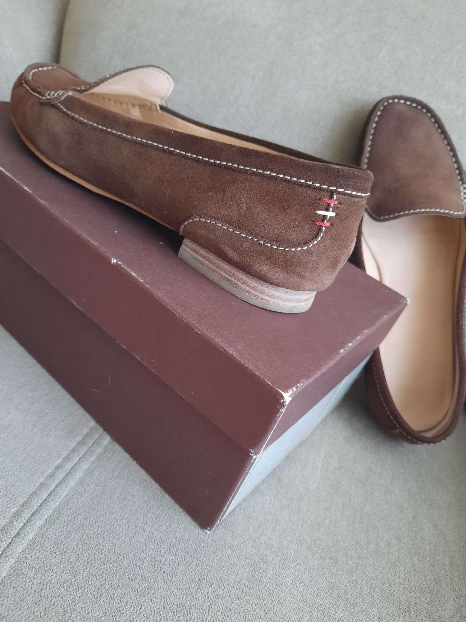 Замшеві мокасини BALLY 40 ЕU