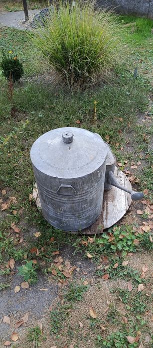 Ocynkowane stare elementy do ogrodu i nie tylko