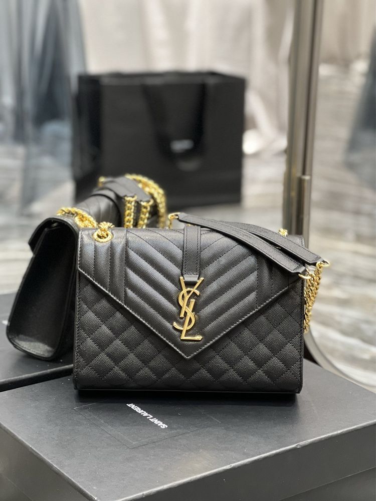 сумка saint laurent  шкіряна