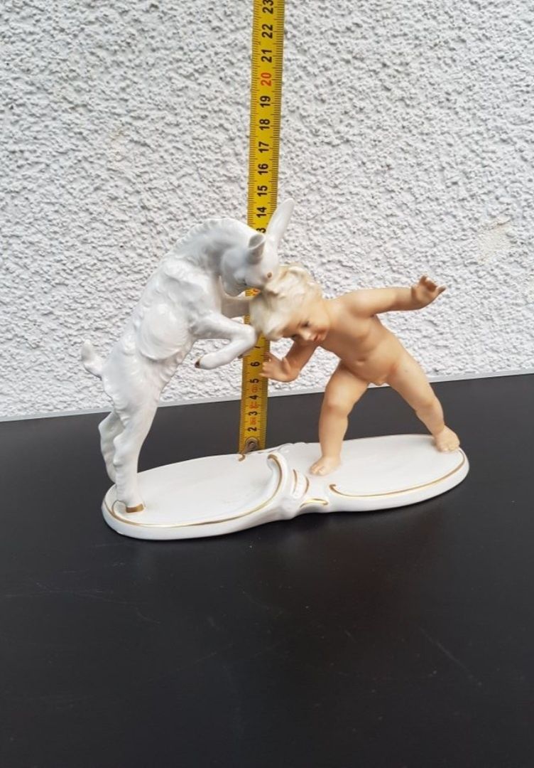 Schaubach Kunst figurka porcelanowa Vintage