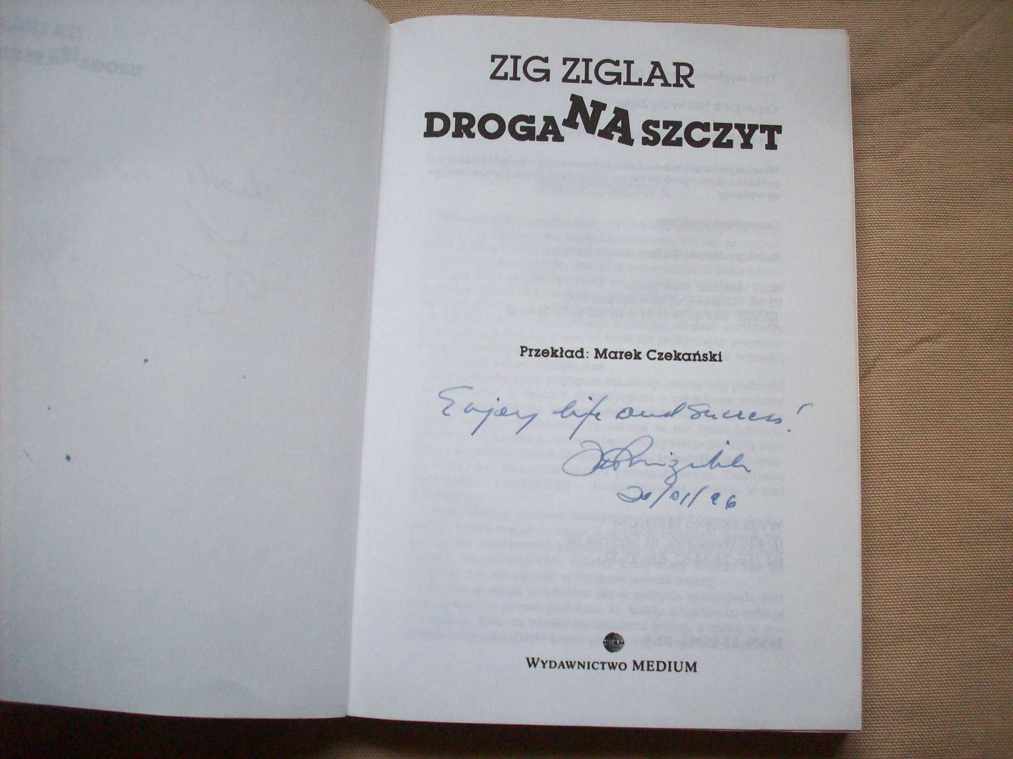 Droga na szczyt, Zig Ziglar.