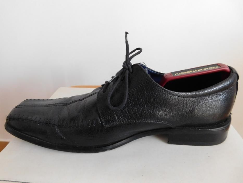 Buty półbuty skórzane firmy PSL, rozmiar 8 czyli 42, wkładka 30 cm