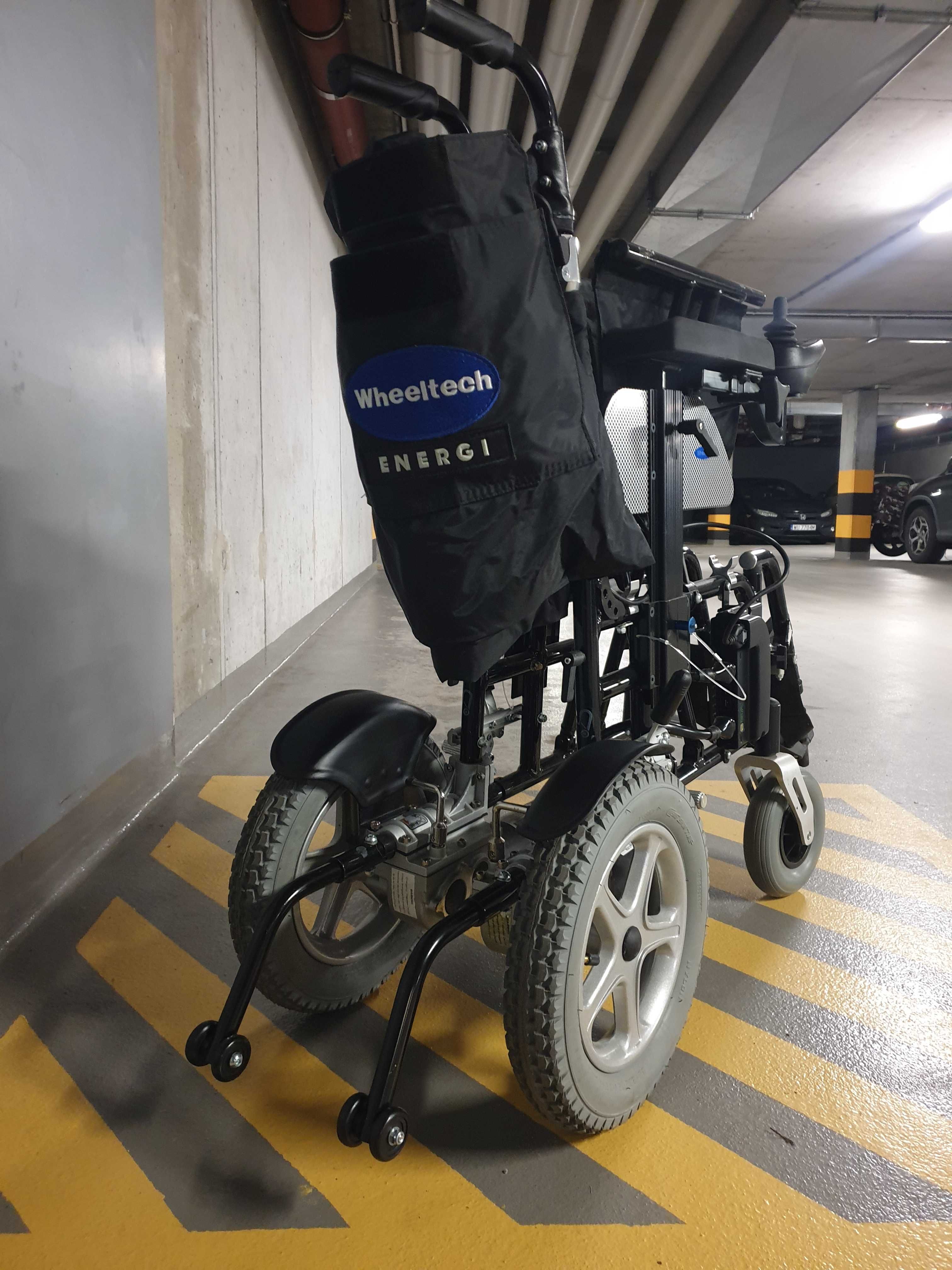 Wózek inwalidzki elektryczny składany Warszawa