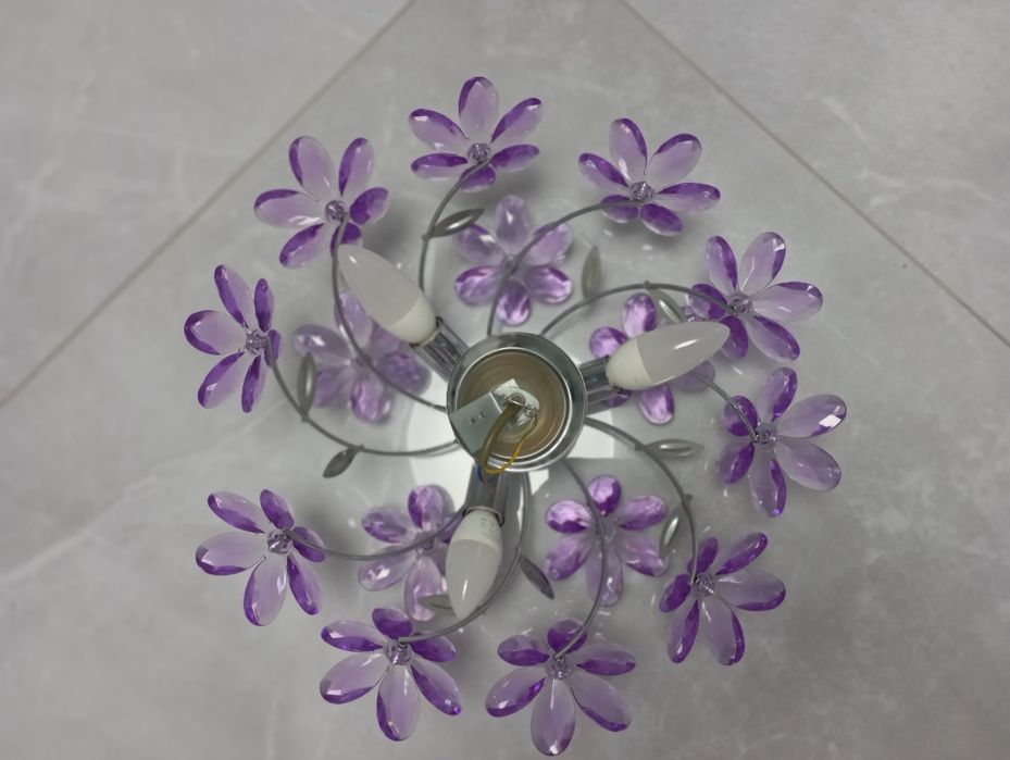 Żyrandol kryształowy