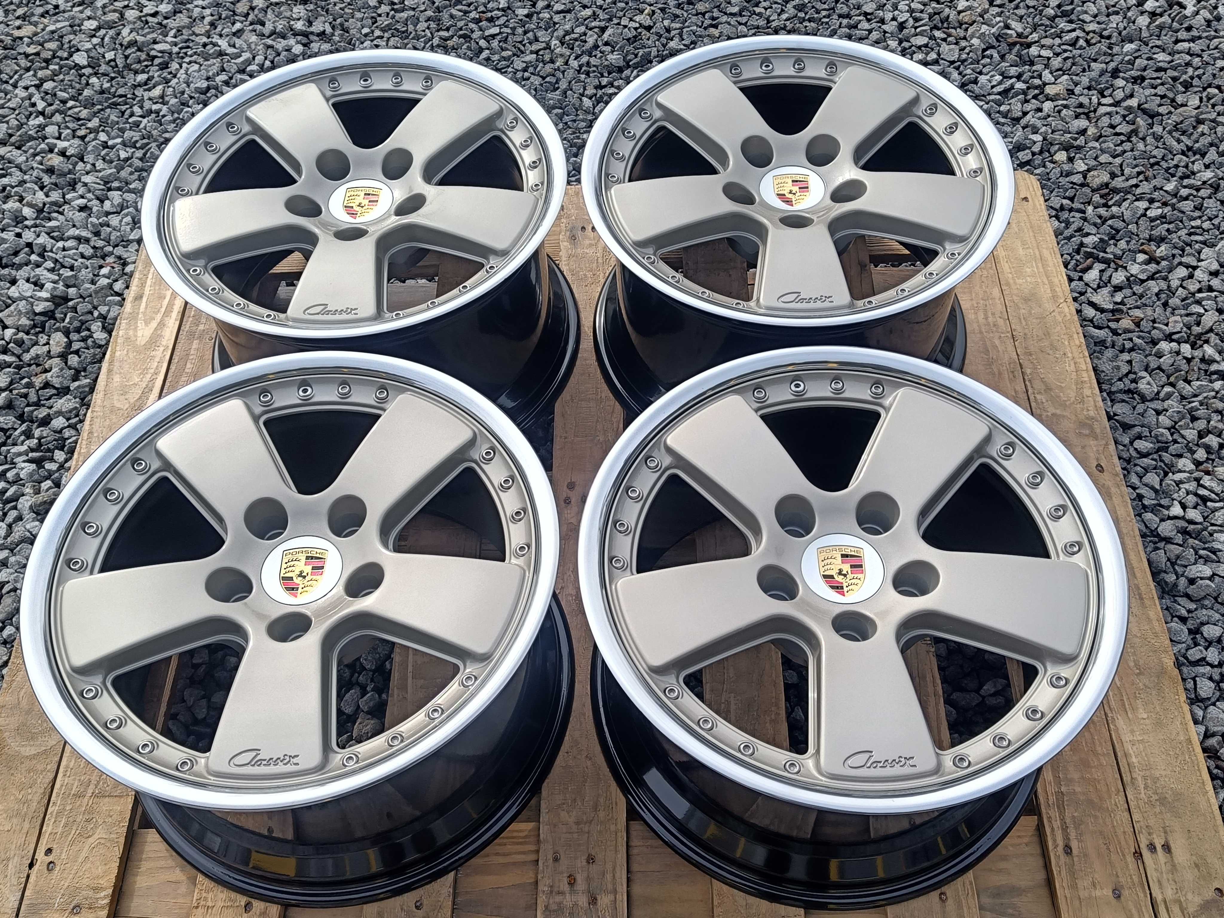 Oryginalne felgi BBS RT138 Porsche Classix 18" 5x130 10J